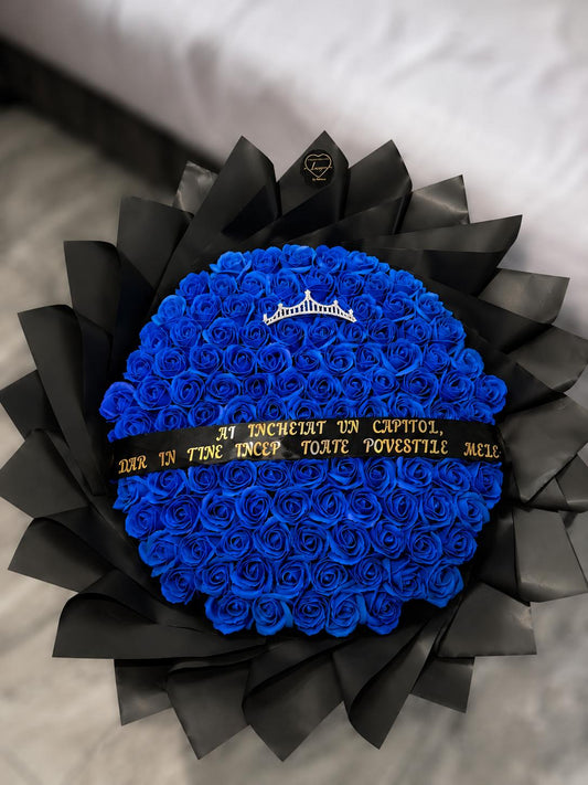 Buchet 101 trandafiri săpun