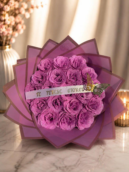 Buchet 19 trandafiri imperiali